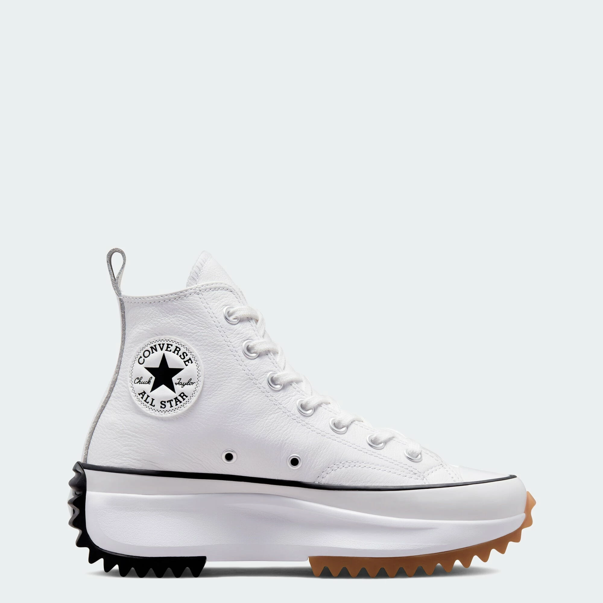Unisex Converse Run Star Hike Platform Leather Shoes White WHITE 1 Unisex Converse Run Star Hike Platform Leather Shoes White WHITE