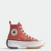 Unisex Converse Run Star Hike Platform Shoes Rhubarb Pie RED