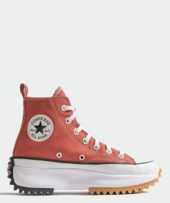 Unisex Converse Run Star Hike Platform Shoes Rhubarb Pie RED