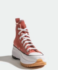 Unisex Converse Run Star Hike Platform Shoes Rhubarb Pie RED -converse outlet shop Unisex Converse Run Star Hike Platform Shoes Rhubarb Pie A05136C 03