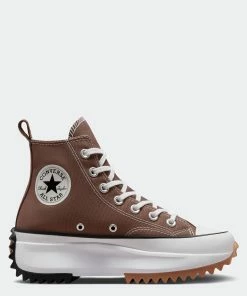 Unisex Converse Run Star Hike Platform Shoes Squirrel Friend BROWN