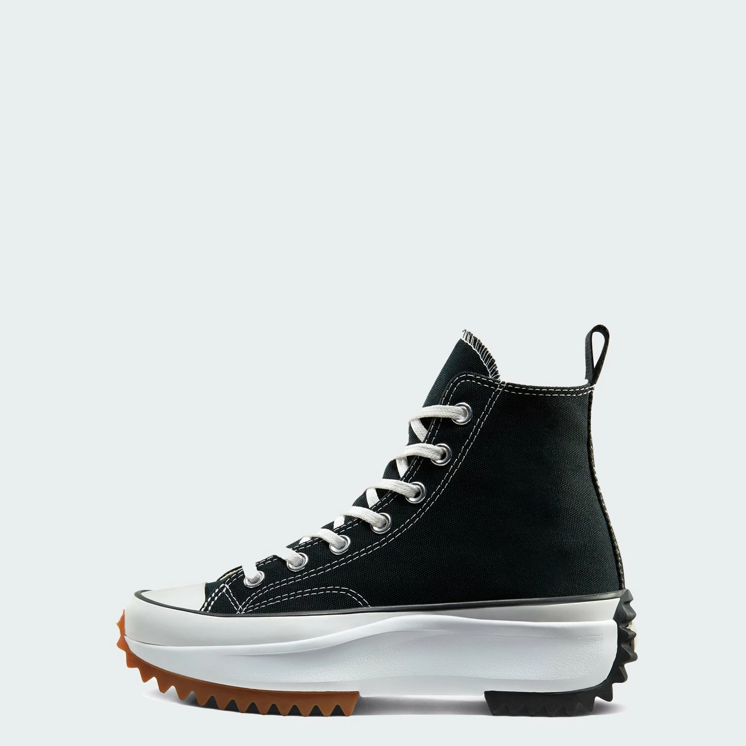 Unisex Converse Run Star Hike Platform Shoes Black BLACK 2 Unisex Converse Run Star Hike Platform Shoes Black BLACK - Image 2