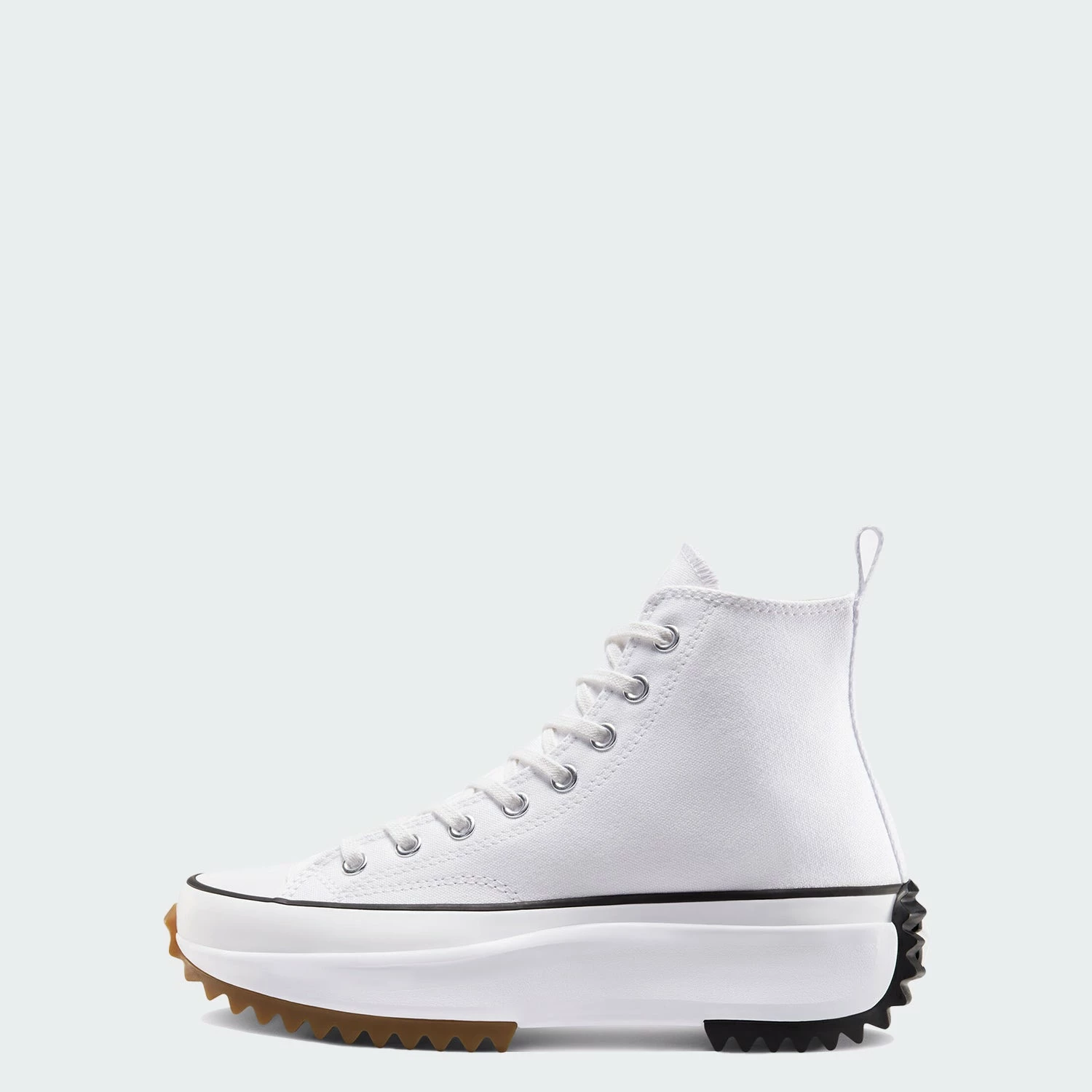 Unisex Converse Run Star Hike Shoes White WHITE 2 Unisex Converse Run Star Hike Shoes White WHITE - Image 2