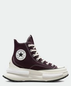 Unisex Converse Run Star Legacy CX Hi Shoes Black Cherry PURPLE