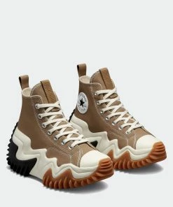 Unisex Converse Run Star Motion CX Platform Shoes Sand Dune BROWN -converse outlet shop Unisex Converse Run Star Motion Shoes Sand Dune A00851C 04
