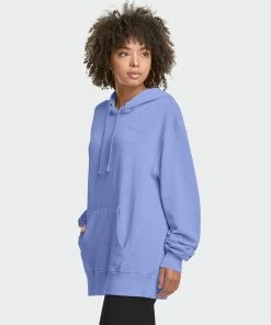 Women's Champion Lightweight Fleece Hoodie Charming Blue BLUE
