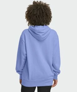 Women's Champion Lightweight Fleece Hoodie Charming Blue BLUE -converse outlet shop Women s Champion Lightweight Fleece Hoodie Charming Blue WL2418586AR6E 05