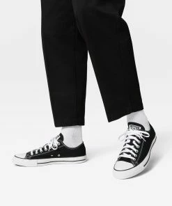 Women's Converse Chuck Taylor All Star Core Ox Shoes Black BLACK -converse outlet shop Women s Converse Chuck Taylor All Star Core Ox Shoes Black W9166 02