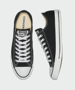 Women's Converse Chuck Taylor All Star Core Ox Shoes Black BLACK -converse outlet shop Women s Converse Chuck Taylor All Star Core Ox Shoes Black W9166 03