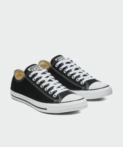 Women's Converse Chuck Taylor All Star Core Ox Shoes Black BLACK -converse outlet shop Women s Converse Chuck Taylor All Star Core Ox Shoes Black W9166 04
