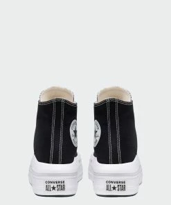 Women's Converse Chuck Taylor All Star Move Hi Shoes Black BLACK -converse outlet shop Women s Converse Chuck Taylor All Star Move Hi Shoes Black 568497C 02