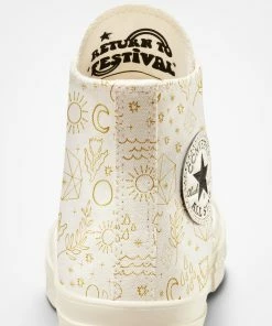 Women's Converse Chuck 70 Golden Elements Shoes GOLD 11 Women's Converse Chuck 70 Golden Elements Shoes GOLD -converse outlet shop converseChuck70GoldenElements a02207c 6